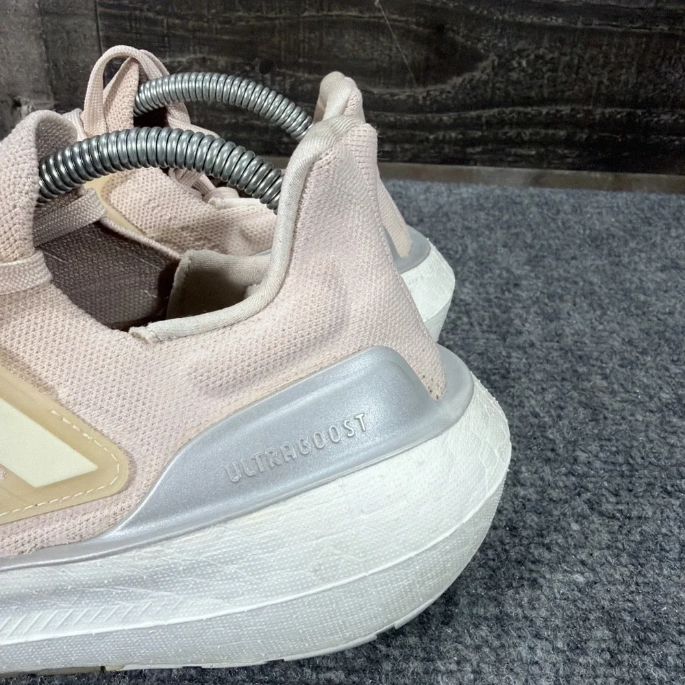 Adidas Ultraboost Light Wonder Quartz Pink Comfy Low Top Athletic Shoes Womens 8